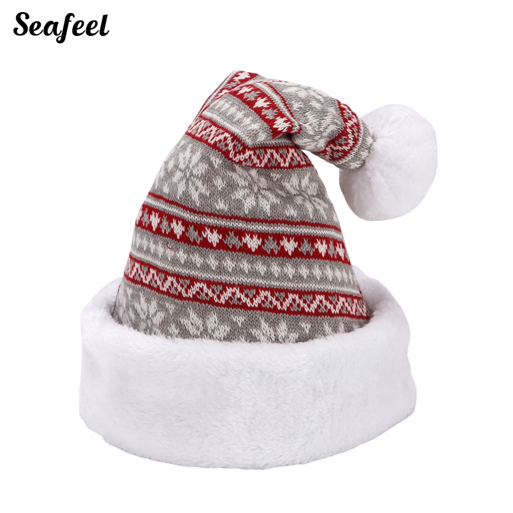 Nón Len Ông Già Noel Thoáng Khí Cho Nam &amp; Nữ