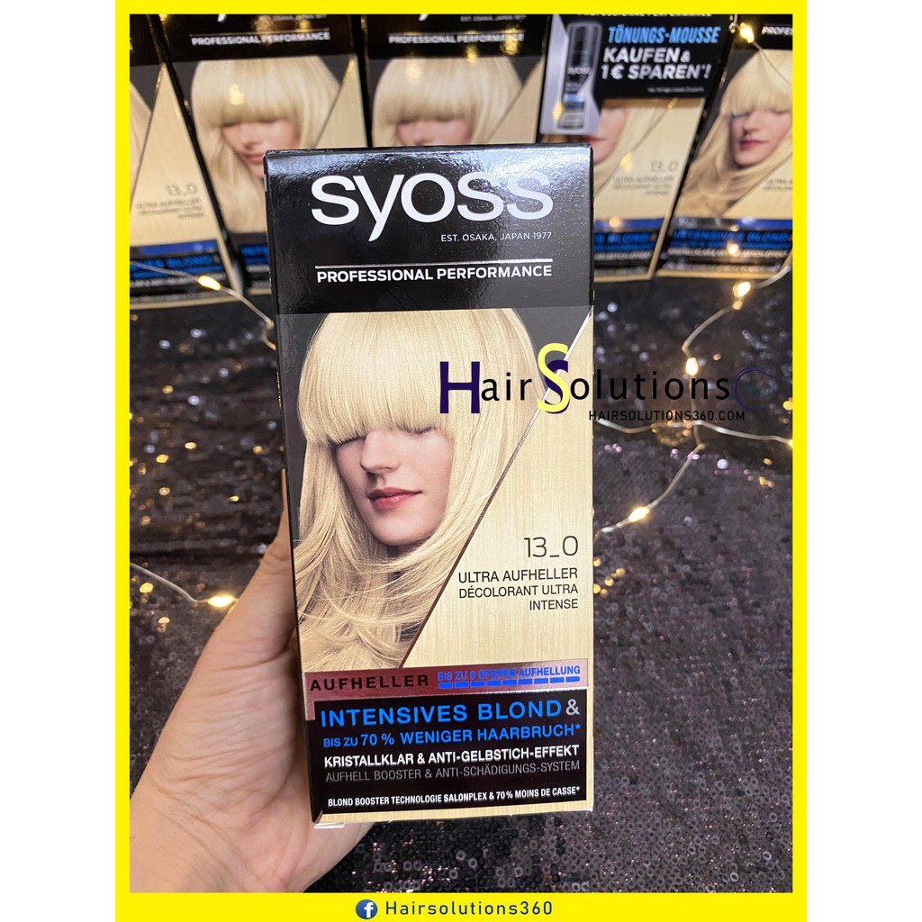 Tẩy tóc SYOSS Đức 13-0 - Hairsolutions360