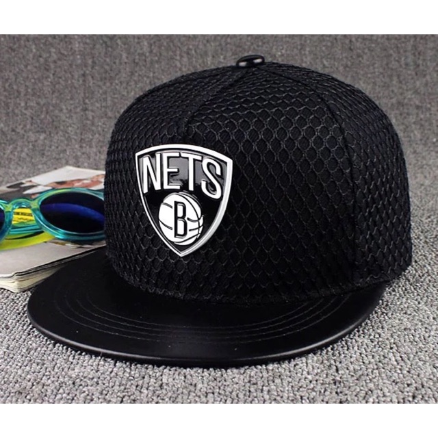 Mũ snapback logo Nets B