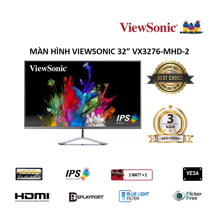 Màn hình Viewsonic VX3276-MHD-2