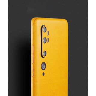 Miếng dán da cho xiaomi note 10 , xiaomi note 10 pro