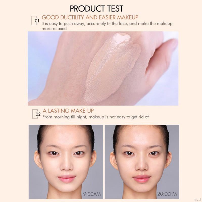 (Hàng Mới Về) Kem Nền Dạng Lỏng Che Phủ Khuyết Điểm Làm Đều Màu Da | BigBuy360 - bigbuy360.vn