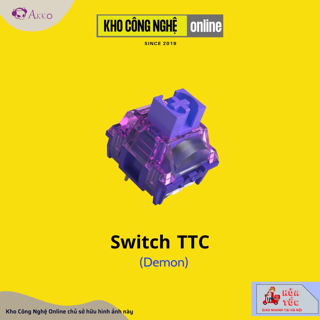 Công tắc bàn phím Switch AKKO x TTC Switch dùng cho bàn phím cơ -