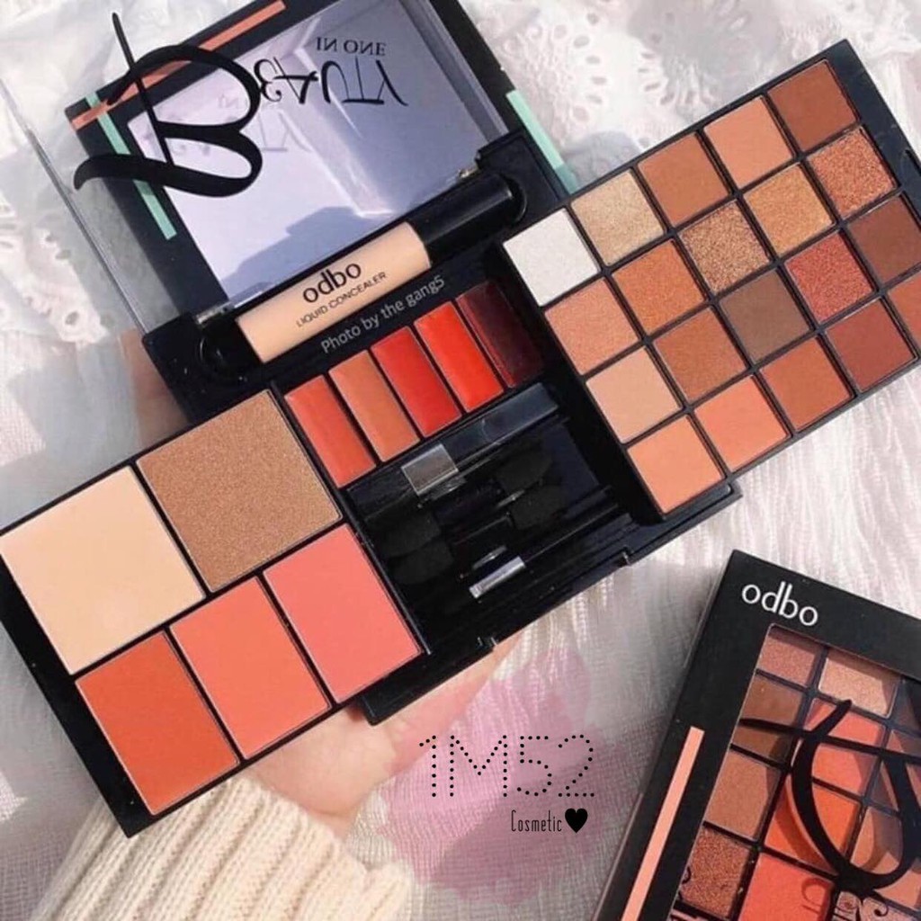 Bộ Trang Điểm Odbo Beauty In One Item No. OD1006 - Bảng Mắt 2 Tầng Odbo