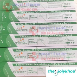 10 Dây thông tiểu foley 2 nhánh