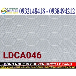 Chất hoạt hóa + Màng in chuyển nước vân cacbon - LDCA046