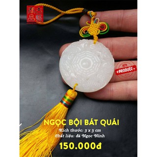 [CỔ NGHỆ THƯƠNG PHẨM] Ngọc bội Bát Quái
