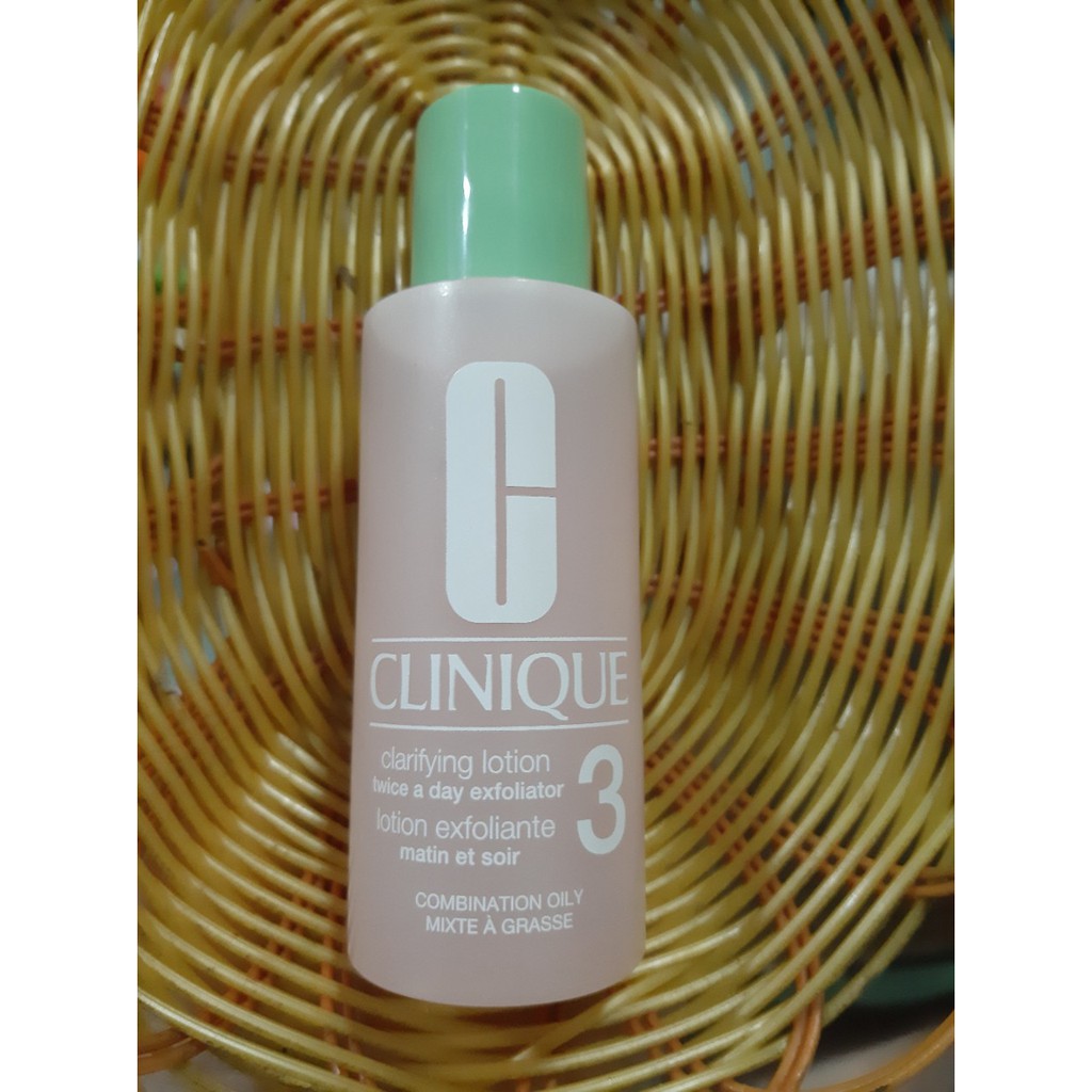 Clinique Toner Cấp Ẩm Số 3 Clarifying Lotion Da Hỗn Hợp Dầu 60ml-Hàng Chính Hãng