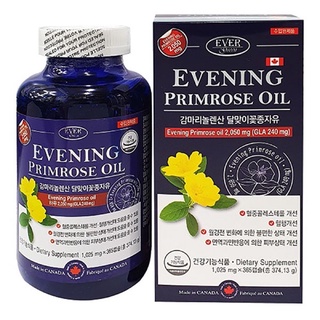 Viên Uống Tinh Dầu Hoa Anh Thảo Tím Hàn Quốc – Evening Primrose Oil 2050mg