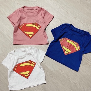 áo thun croptop siêu nhân super man