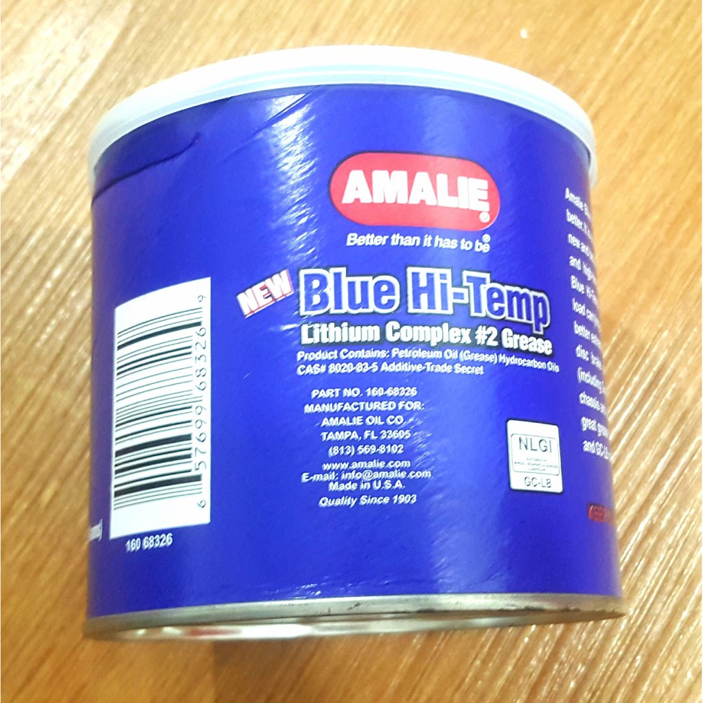 [MỠ BÒ XANH NHẬP KHẨU MỸ] GREASE BLUE HI-TEMP GREASE NLGI # 2 0,5 KG