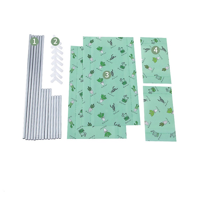 Kệ để giày dép 4 tầng 3 ngăn họa tiết hiện đại