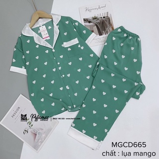 BỘ LỤA CỘC DÀI PHỐI CỔ
