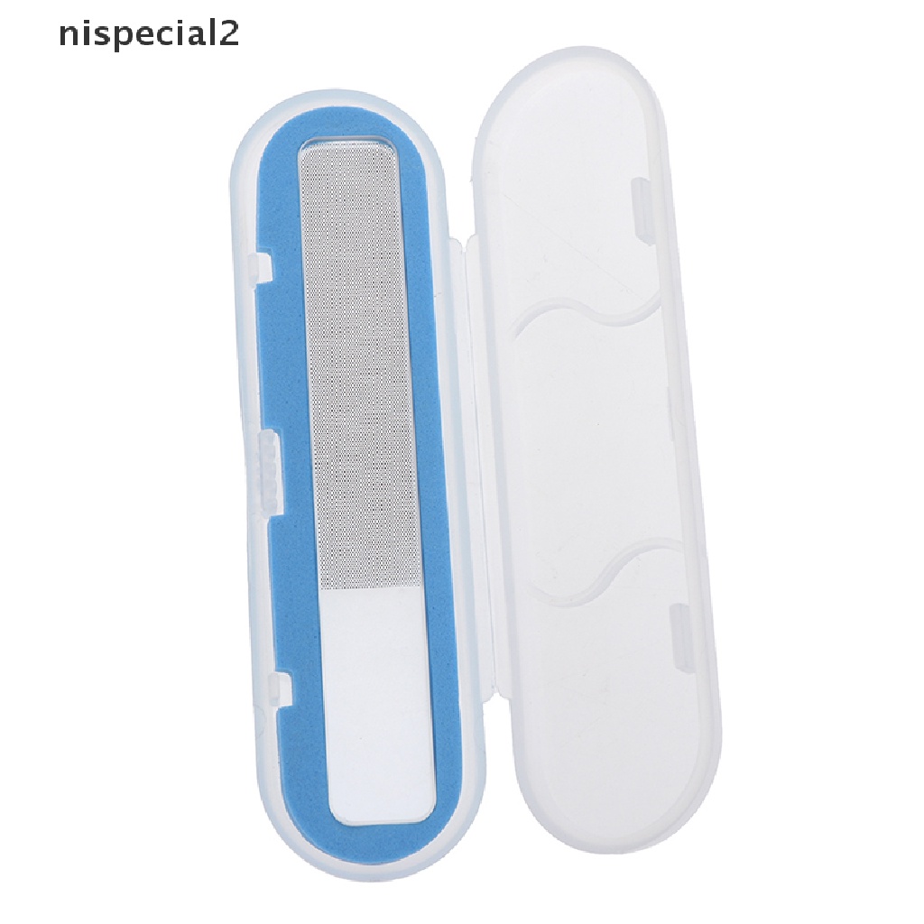 [nispecial2] 1Pc Crystal Nano Glass Nail File Nail Art Care Buffing Block Manicure File Tools [new]
