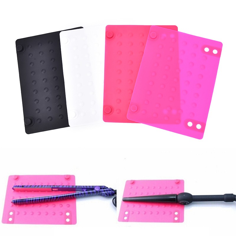 Máy Duỗi Tóc Bằng Silicone Cách Nhiệt Tiện Dụng