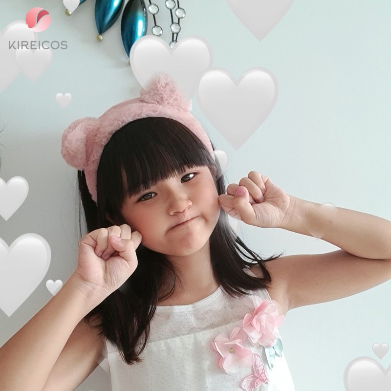 Cài Nhung Tai Mèo Lông Dày Xinh Xắn Dành Cho Nữ