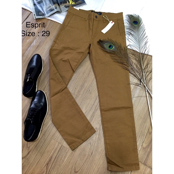 quần nam Esprit hàng xách tay chính hãng từ Mỹ , thương hiệu cao cấp nổi tiếng thế giới mang phong cách Châu Âu hiện đại