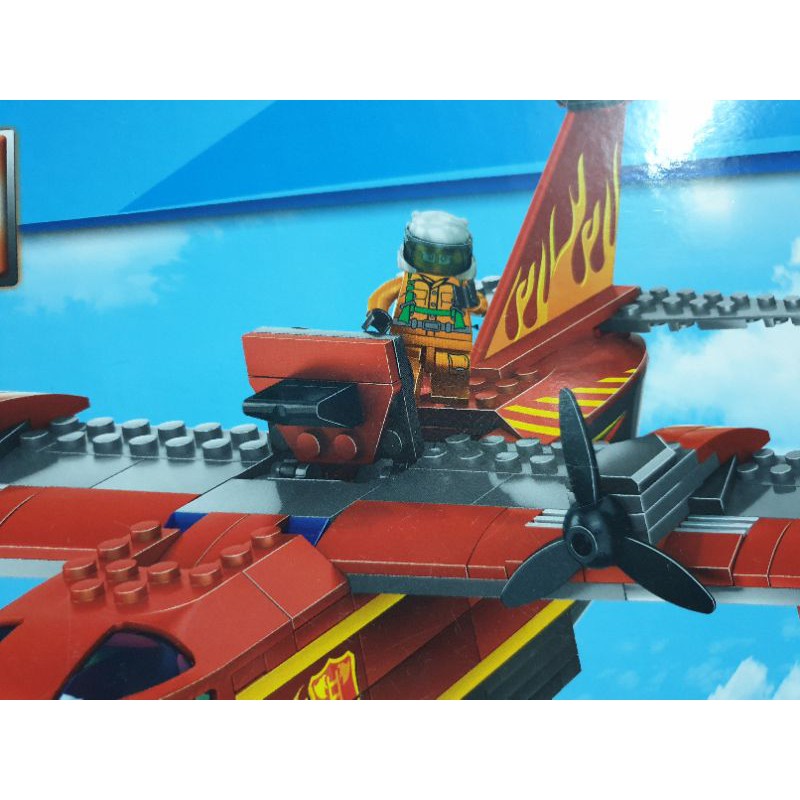 lego Zhbo 5551 biệt đội cứu hỏa thành phố đến nông thôn quê mùa hẻo lánh đồ chơi lắp ráp ghép hình thông minh