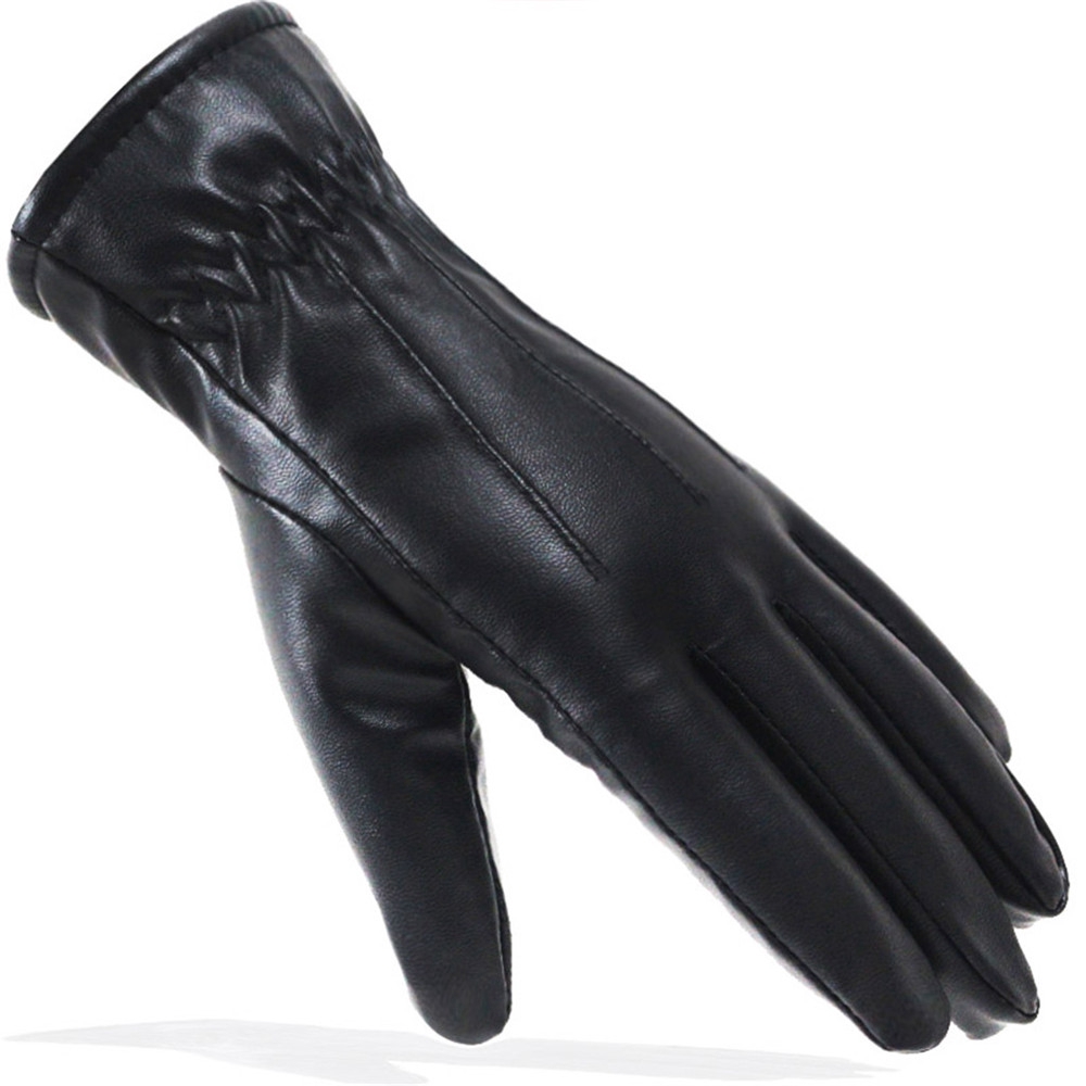 Găng tay da PU chống nước phong cách gothic thời trang cá tính