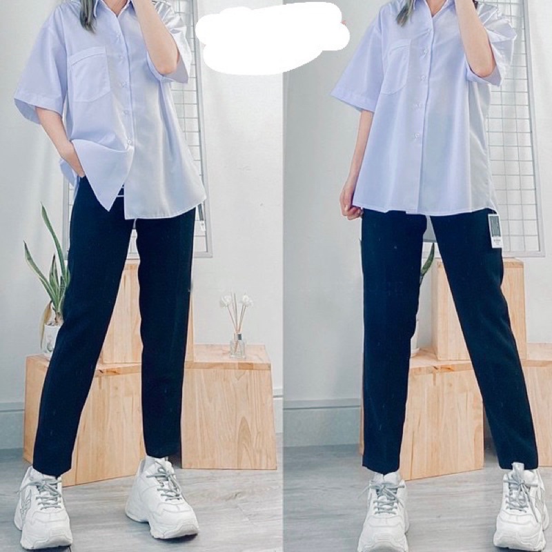 Quần xanh than đi học giá rẻ