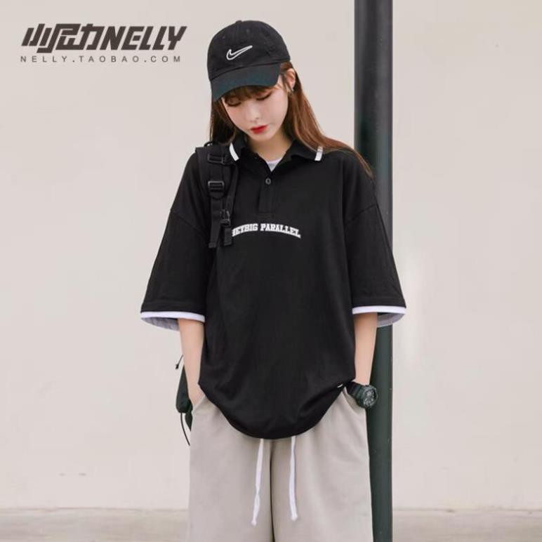 Áo phông LAYLOW có cổ nam nữ săn sale (đang về) ྇ ་