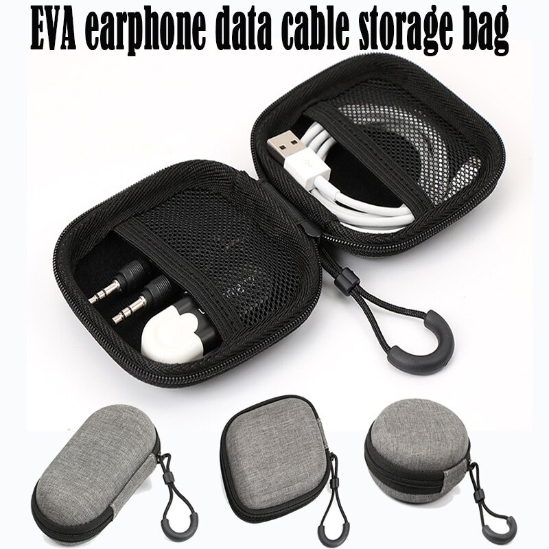 Túi Đựng Tai Nghe/Dây Cáp Sạc Usb/Cáp Sạc Đa Năng Chống Thấm Nước