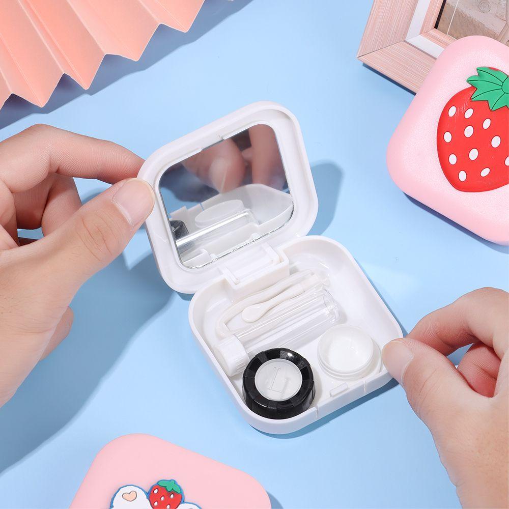 Hộp Đựng Kính Áp Tròng Họa Tiết Hoạt Hình Dễ Thương
