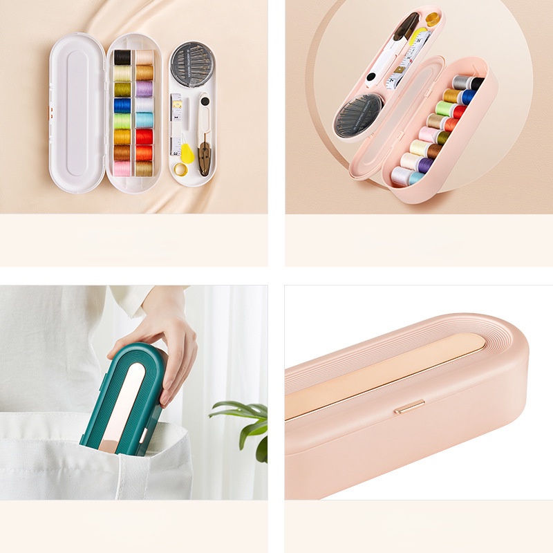 Hộp Dụng Cụ May Vá Đa Năng Tiện Dụng Thiết Kế Sang Trọng