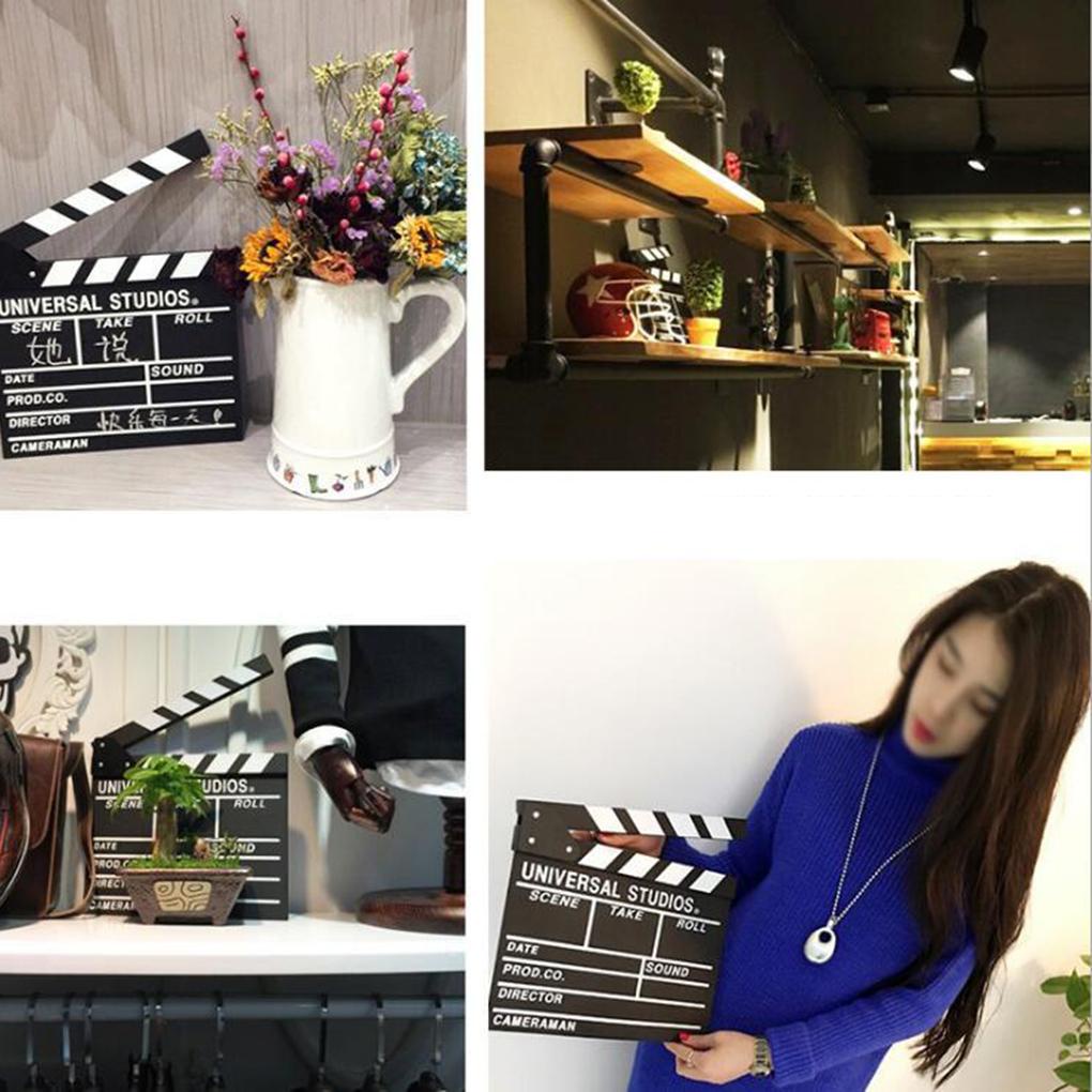 Clapboard Clapboard Phim Ảnh Bằng Gỗ Màu Đen