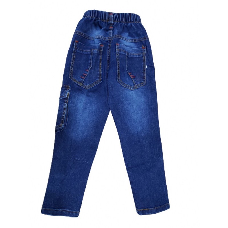 Quần Jeans Dài Bé Trai 32kg -49kg 2 mẫu