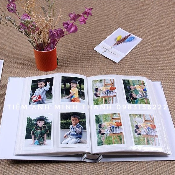 Album đựng ảnh 6x9, 7x10 đựng được 400 ảnh có hộp đựng cao cấp tại Tiệm ảnh Minh Thành