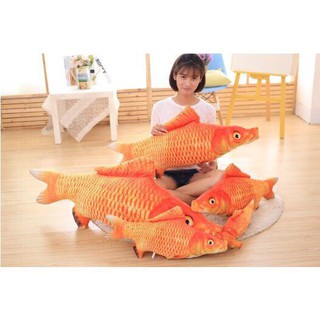 [FREESHIP] Gối ôm 3D cá chép vàng