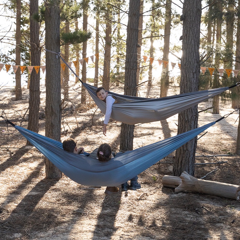 Võng Dã Ngoại Naturehike NH21DC011, Võng Đôi Cắm Trại Hai Người, Tải 200KG, Chống Lật, Nhanh Khô, Siêu Nhẹ - ĐI OUTDOOR