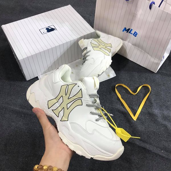 Giày thế thao Sneakers nam nữ, 𝐌𝐋𝐁 NY vàng Nam/Nữ 1.1 bản in 3d Da Bò Đế Cao Siêu Hot