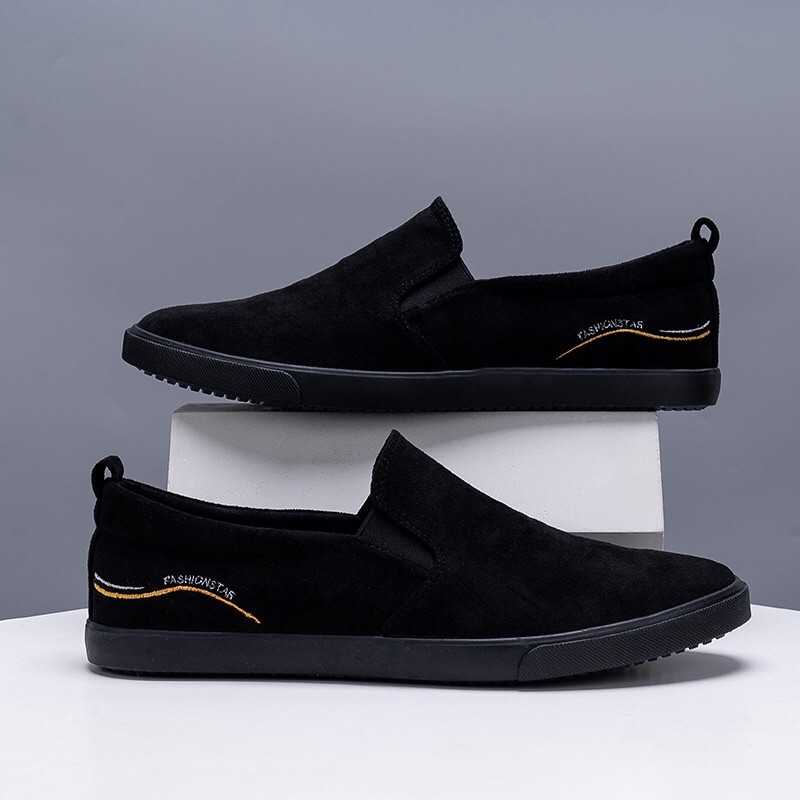 LY09 - Giày Slipon Nam - Chính hãng LEYO – Giày lười vải nam- Hàng mới nhất