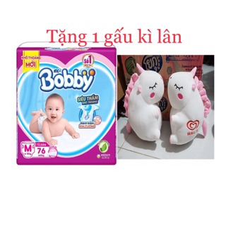 [Đủ size] Tã Dán Bobby siêu mỏng thấm M76/L68/XL62/XXL56