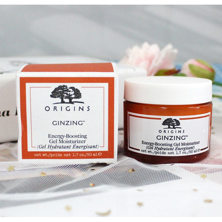 Kem dưỡng ẩm Origins làm sáng dưỡng trắng cho da chiết xuất caffeine và nhân sâm 50ml