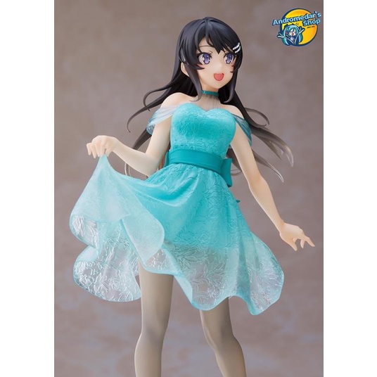 [Taito] Mô hình nhân vật Rascal Does Not Dream of Bunny Girl Mai Sakurajima (Clear Dress Ver.) Coreful Figure