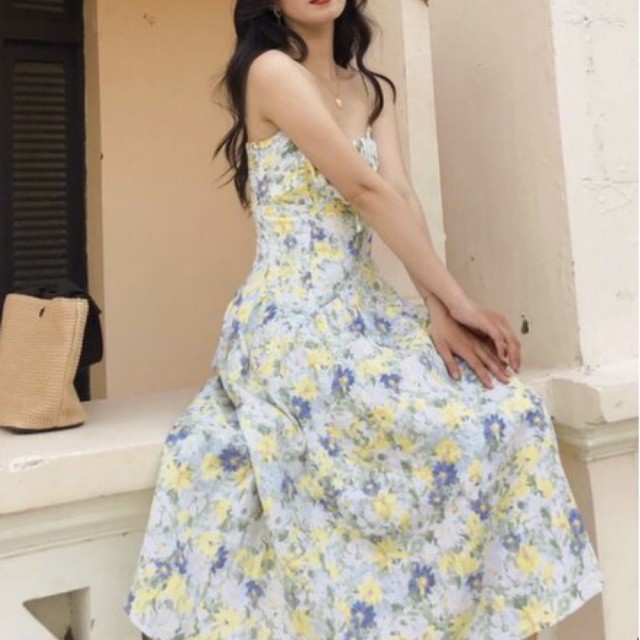 Váy nàng thơ vải linen