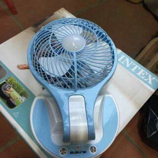 Quạt tích điện 2in 1 mini fan