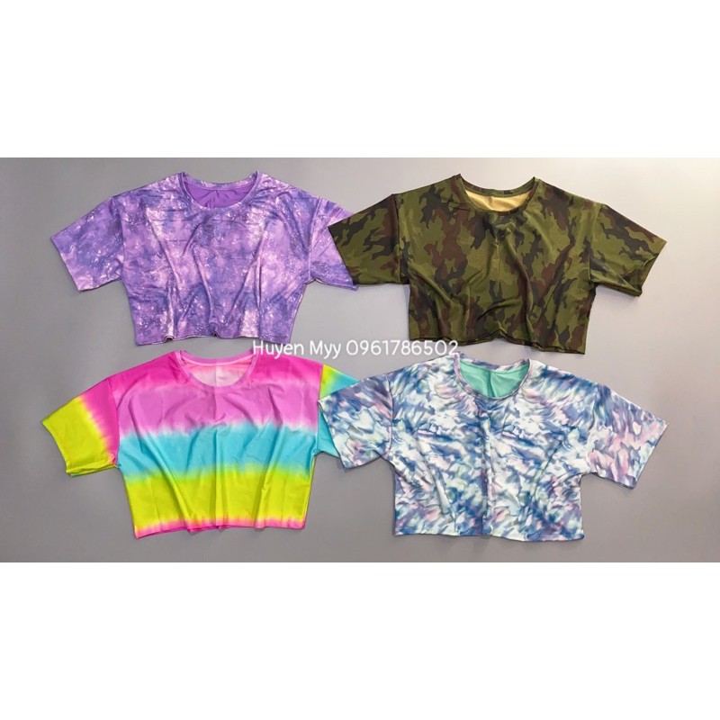 ÁO CROPTOP FORM RỘNG ĐI TẬP ĐI CHƠI CỰC CHUẤT