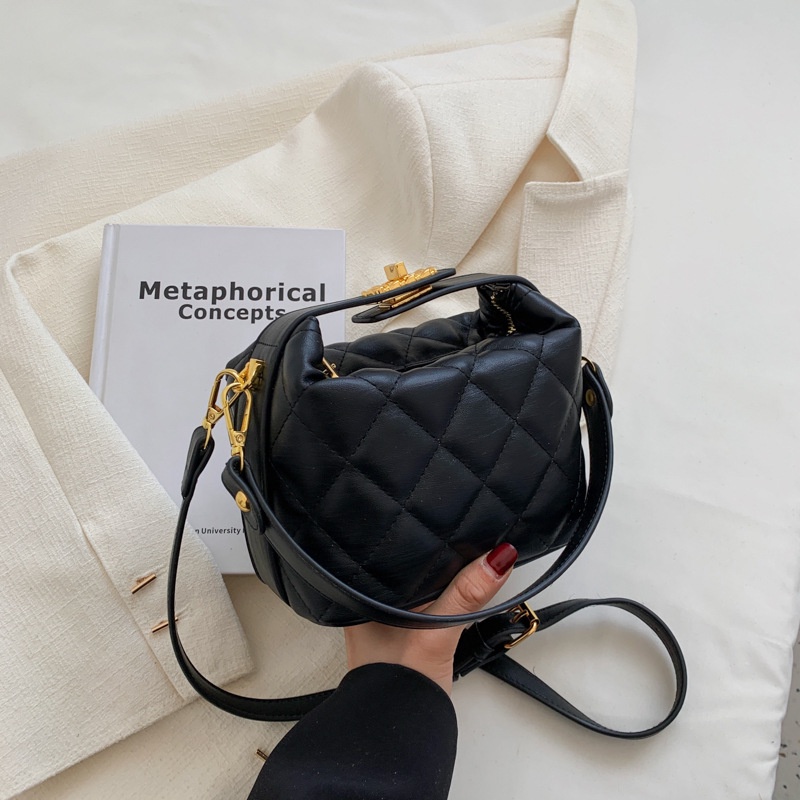 Túi Đựng Hộp Cơm Trưa Cao Cấp Kết Cấu Mới Mùa Hè Dành Cho Bạn Nữ