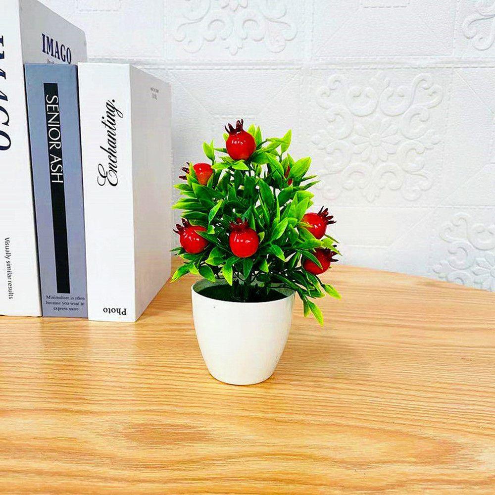 LEISURE Chậu Cây Bonsai Giả Trang Trí Nhà Cửa