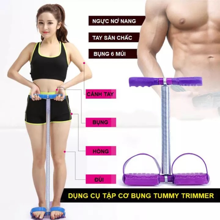 DÂY KÉO LÒ XO TẬP THỂ DỤC TẬP BỤNG TUMMY TRIMMER