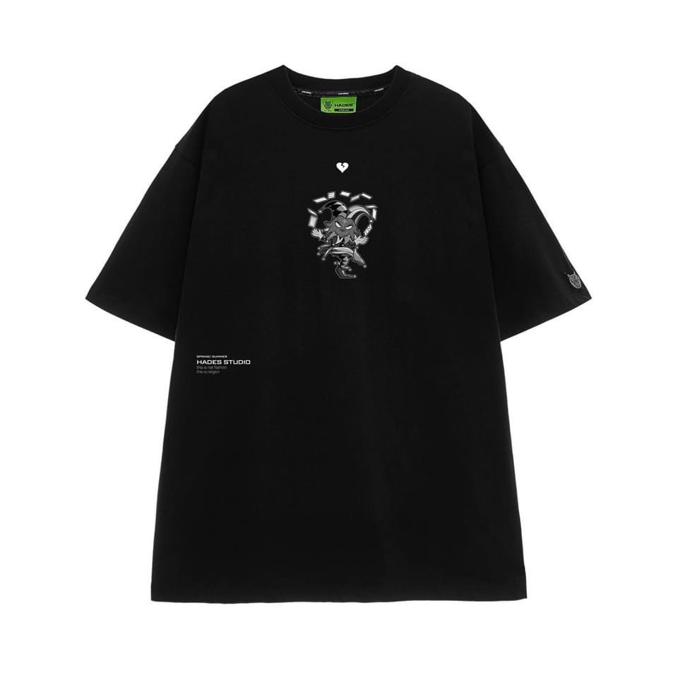 Áo thun HA.DES BASIC phiên bản 2021 hoạ tiết joker unisex FORM RỘNG TAY LỠ | BigBuy360 - bigbuy360.vn