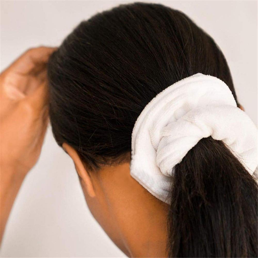 CACTU Dây Buộc Tóc Cao Su Sợi Nhỏ Thấm Nước Cho Nữ