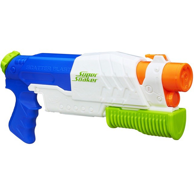 Súng nước Nerf super soaker scatter blast Chính hãng Hasbro