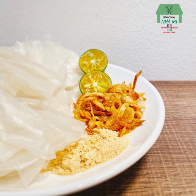 Bánh Tráng Phơi Sương Muỗi Nhuyễn + Topping