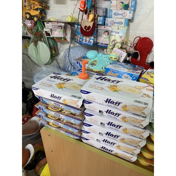 Cháo sữa Hoff phô mai, yến mạch