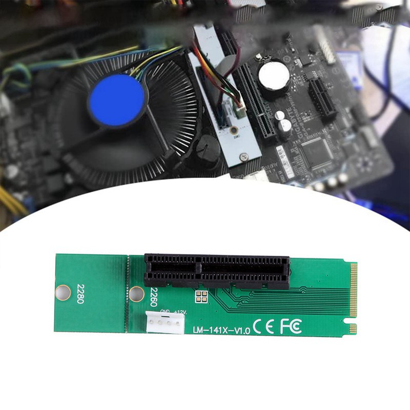 Card Chuyển Đổi Ngff M2 M.2 Sang Pci-E 4x 1x